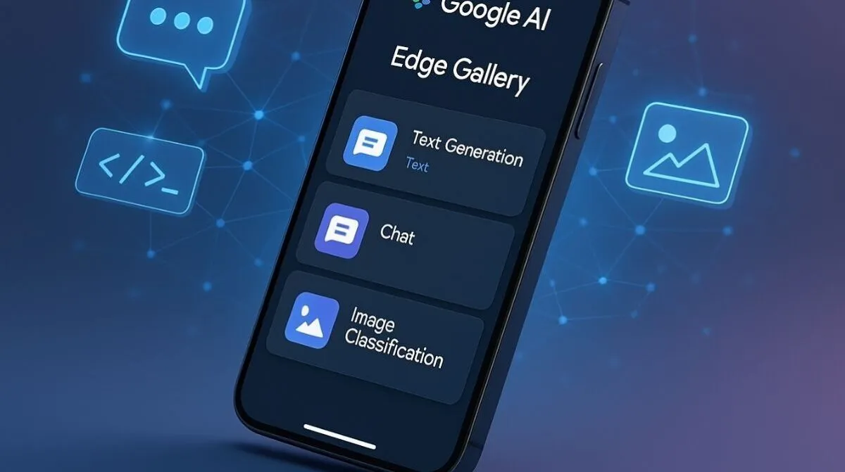 谷歌推出 AI Edge 画廊，为手机提供离线 AI 功能